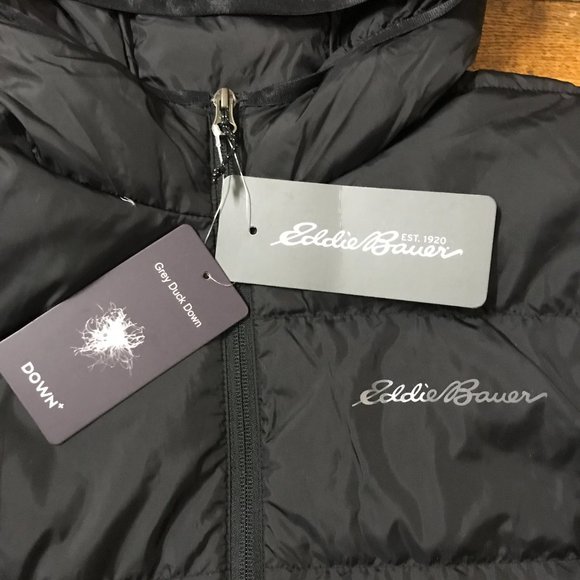 NWT Eddie Bauer CirrusLite Down Hooded Jacket - Picture 2 of 7